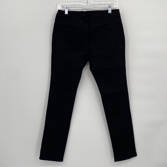 Old Navy Stretch Built-In Tough Skinny Denim Jeans Black Size XL 14-16 Plus - Picture 5 of 8